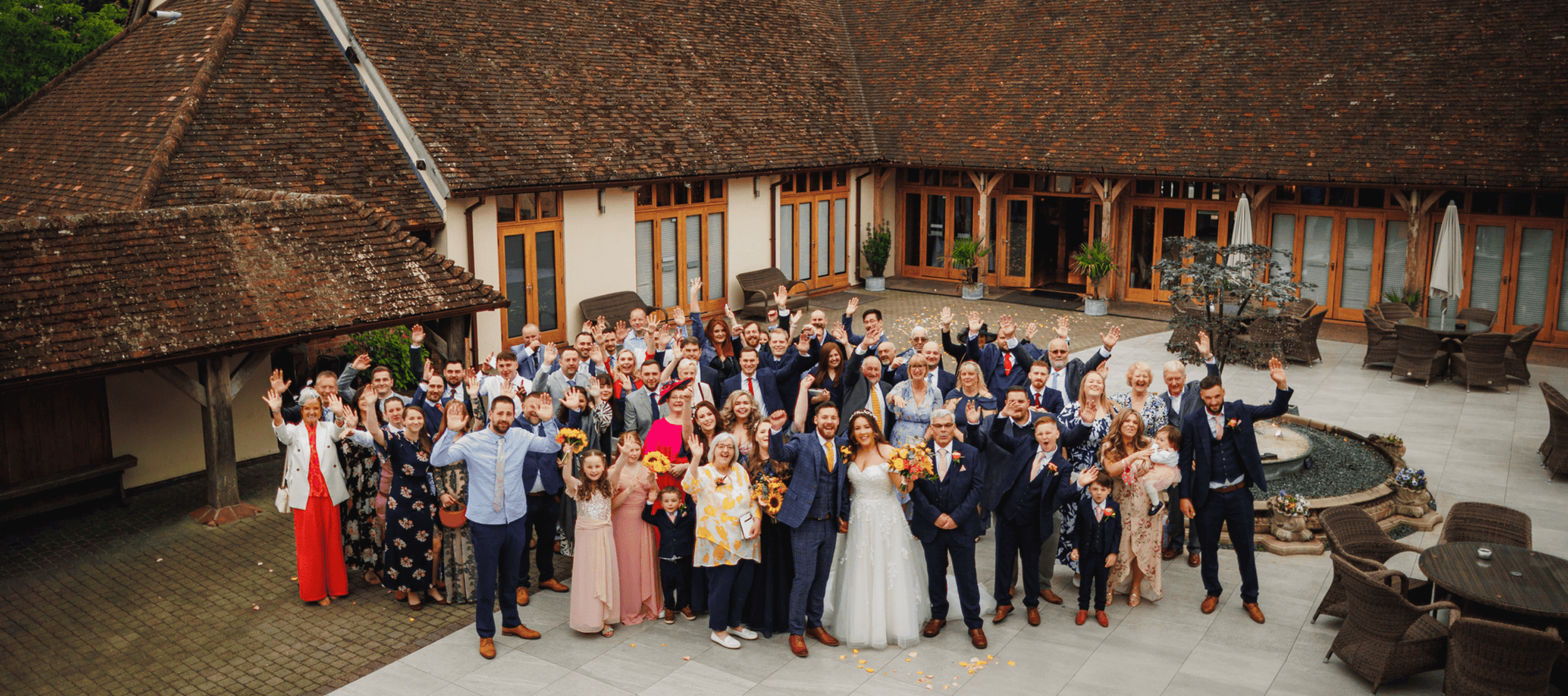 wedding couple at Berkshire venue