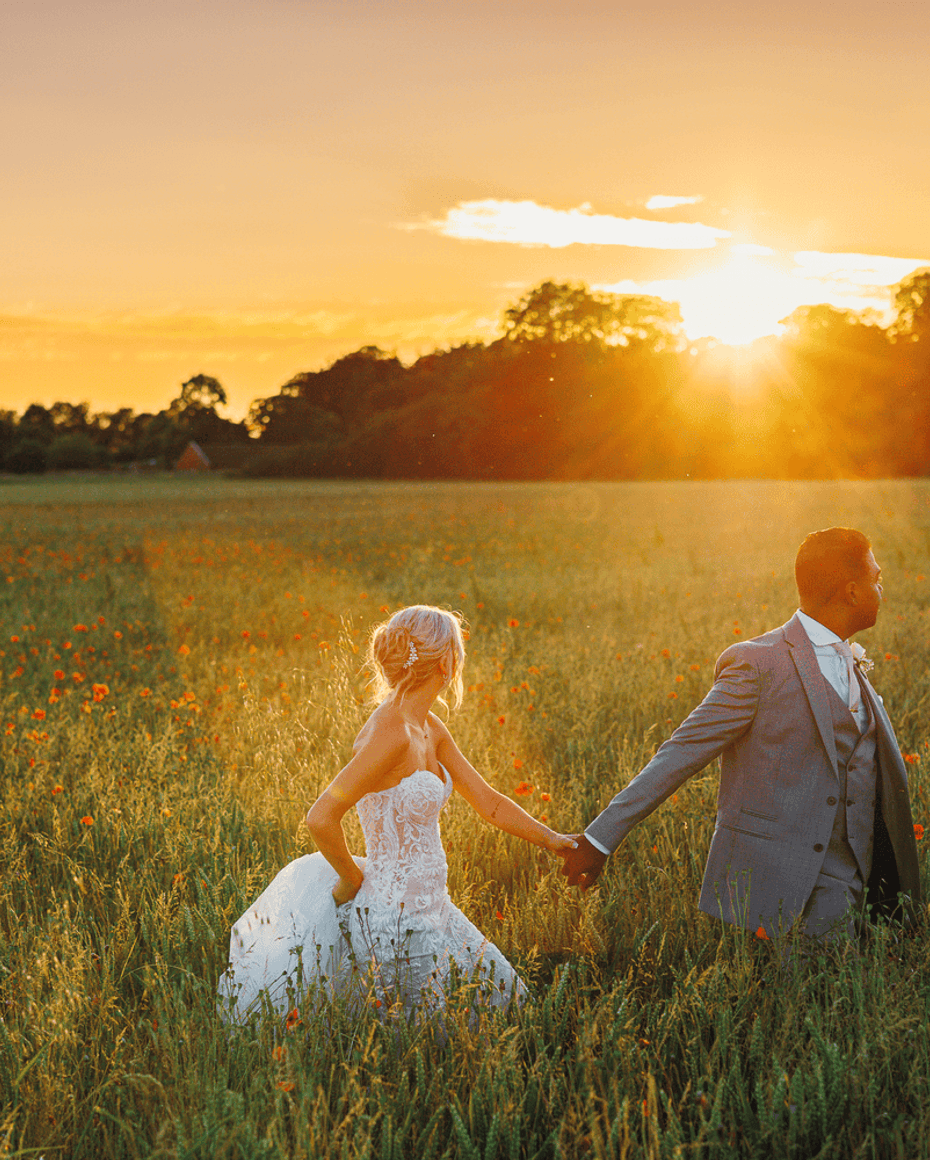 Alex & Dinuka's Wedding at Chalk Barn Wiltshire
