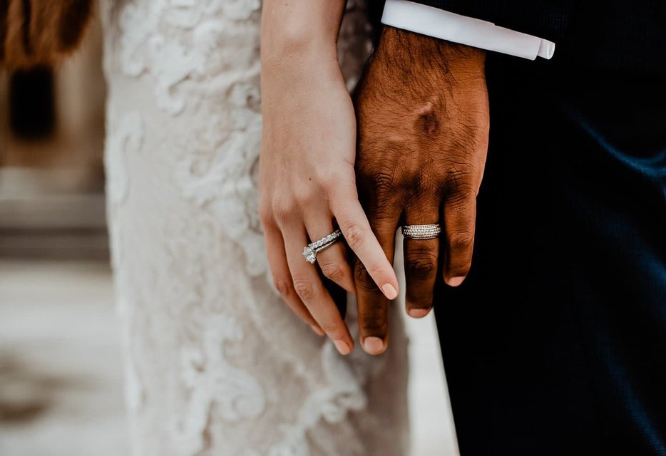 Professional wedding photographer with high-end camera equipment